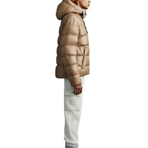 Manteau respirant doudoune hiver duvet couleur unie hiver hommes veste extérieure - Product Image 5