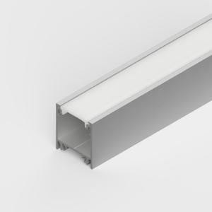 Perfil LED de aluminio de la serie 6000 moderno Material reciclable a prueba de polvo Iluminación LED de ahorro de energía Doblado de Corte incluido - Product Image 2