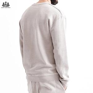 Sudadera de Cuello Redondo de Algodón Ecológico y Transpirable de Alta Calidad para Hombre, Diseño Personalizado, Secado Rápido - Product Image 2