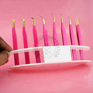 Pinzas de Alta Calidad con Punta de Fibra para Extensión de Pestañas, Finas, para Volumen X, Rectas, para Aislamiento, Probadas a Mano, Herramienta para Artistas de Pestañas - Product Image 3