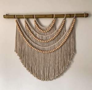 Macrame Wall Hanging for Cozy Home Decor Handwoven Cotton Tapestry Perfect for Bedroom or Entryway Decoration - Product Image 6