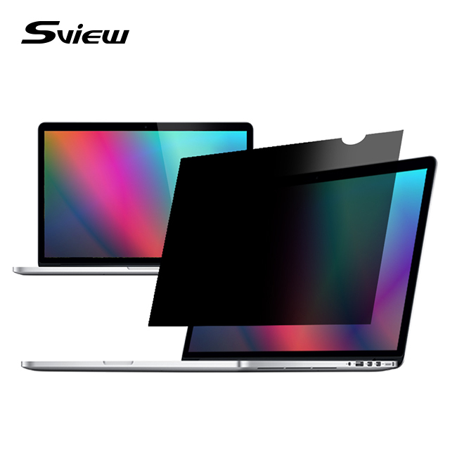 Sview 2.5D Anti-Spy Privacy Filter High Transparent Micro Louver 99%+ Anti-Bacterial Anti-Glare Retina 15-Inch Mac Pro Laptop