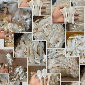 Cuillère à perles naturelles Un accessoire unique pour les repas luxueux - Product Image 2