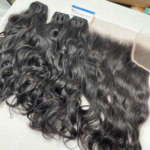 Gros prix brut ondulé brut cheveux vietnamiens expédition rapide cheveux non traités grand stock disponible - Product Image 4