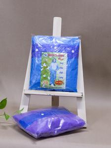 Longitud con capucha 120cm Ropa impermeable para una sola persona Ropa impermeable para bicicleta Chaqueta y pantalones impermeables PE en embalaje personalizado - Product Image 4