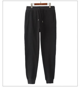 Pantalones Deportivos de Felpa Francesa para Hombre, de Pierna Ancha y Recta, Gruesos y Sencillos para Invierno, con Logotipo Personalizado del Fabricante - Product Image 5