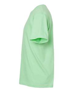 T-shirt unisexe en trois mélanges pour hommes, col en O avec logo personnalisé, impression DTG, vente en gros de t-shirts avec techniques lavées - Product Image 6