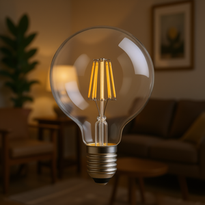 Ampoules LED décoratives GLOBO LED 80 6W E27 Premium pour une décoration intérieure élégante - Product Image 3