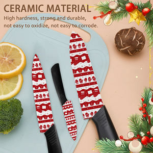 Cuchillo de Chef de Cerámica con Mango de Plástico, Hecho a Mano, Apto para Lavavajillas, Diseño Ambidiestro, Envío Gratis, Entrega Rápida - Product Image 5