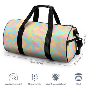 Factory Direct Unisex Premium Quality Lightweight Duffle <b>Bag</b> New Style <b>Foldable</b> Polyester New Style <b>Foldable</b> Duffle Polyester - Product Image 3