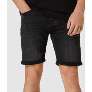 New Sale Trend Men High Quality <b>Denim</b> <b>Shorts</b> Sizes Men <b>Elastic</b> Waist <b>Denim</b> Cheap Price Men <b>Denim</b> <b>Short</b> New Arrival Wholesale - Product Image 2