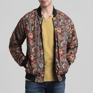 Chaquetas de Moda para Hombre OEM, Chaqueta Bomber de Invierno para Clima Frío, Sublimación Personalizada, Chaquetas con Impresión de Logotipo Personalizado de Alta Calidad - Product Image 2
