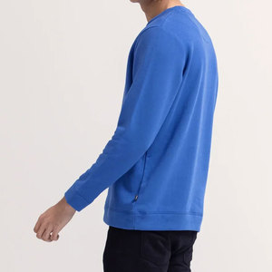 Logo personnalisé haute rue mousse imprimé hommes et femmes automne sweat-shirt décontracté col court coupe ample pour l'hiver - Product Image 5