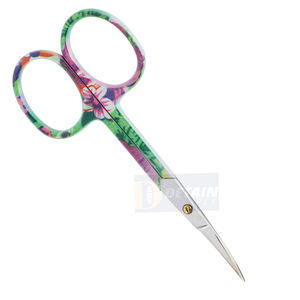 Ciseaux de manucure russes de haute qualité lame de coupe incurvée avec manche en céramique ciseaux à cuticules de cisaillement des ongles de beauté tranchante - Product Image 3