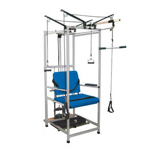 Chaise d'exercices multi-fonctions PHYSIO de SCIENCE & SURGICAL MANUFACTURE avec appareil d'exercice pour les quadriceps, modèle n° SS 150A.... - Product Image 2