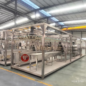 Machine compacte d'abattage automatique de poulets pour 1000 poulets/heure dans une <span class=keywords><strong>abattoir</strong></span> malaisienne, sans installation, bon prix - Product Image 3