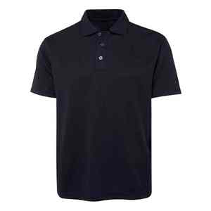Hombres transpirable para Polo camisa bordado impresión liso algodón poliéster Spandex trabajo corporativo deporte Golf uniformes - Product Image 5