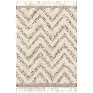 Alfombra grande de lujo Lytte personalizada para niños Mysa Beige 80x120 cm pelo cortado de lana diseño moderno para comedor salón/entrada dormitorio - Product Image 6