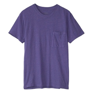 Camiseta de Algodón Lisa para Hombre, Fabricación Personalizada, con Bolsillo, OEM, ODM, Venta al Por Mayor, Tela Premium, Impresión de Logotipo, Etiqueta, Suministro a Granel - Product Image 2