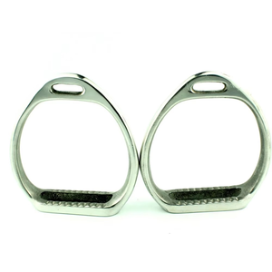 ม้าเหล็กสแตนเลสสำหรับขี่ม้าหนังสไตล์อังกฤษ - Product Image 3