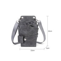 PU-Leder Hochwertige Anpassbare Haarscherentasche Friseur-Scherenhalter mit 7 Taschen für Kämme und Bürsten