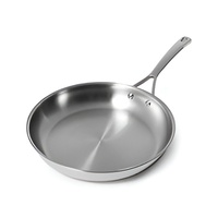 Batterie de cuisine moderne en aluminium ensemble de poêles à frire antiadhésives ensemble de poêles à frire en métal gris noir