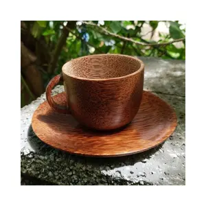 फैक्टरी मूल्य पर्यावरण के अनुकूल के लिए बीयर शराब नारियल लकड़ी कप कॉफी चाय कप मग