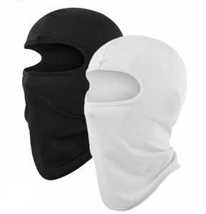 หมวกคลุมศีรษะทำจากโพลีเอสเตอร์สำหรับใส่ปั่นจักรยานหน้ากากสกีแบบเต็มหน้ากันน้ำสีล้วนปักลายได้ตามต้องการ - Product Image 1