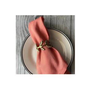 Offre Spéciale anneau de serviette en métal plaqué or porte-serviette fait à la main de haute qualité décoration de Table anneau de serviette de luxe - Product Image 4