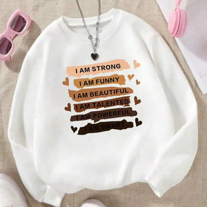 Premium Design Streetwear pour femme 100% coton respirant pulls décontractés 3D imprimé goutte épaule tricoté sweats à capuche - Product Image 6