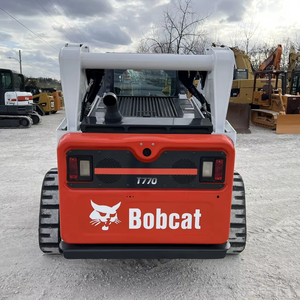 Chargeuse compacte sur chenilles Bobcat S180 de 5 tonnes avec godet frontal pour la construction et l'agriculture - Product Image 4