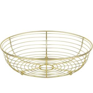 Cuenco único para servir frutas con alambre de metal negro para eventos y hoteles, accesorios de vajilla personalizados a precio mayorista para pedidos a granel - Product Image 6