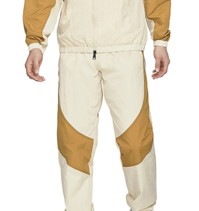 Jersey con capucha transpirable de talla grande, chándal de nailon estampado, pantalones para correr con bloque de Color OEM personalizados, ropa de calle de piel impermeable - Product Image 4