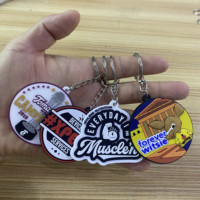 Gantungan kunci karet kustom 3d Pvc gantungan kunci kustom logo gantungan kunci 2025 gantungan kunci PVC 2025 barang promosi dengan logo