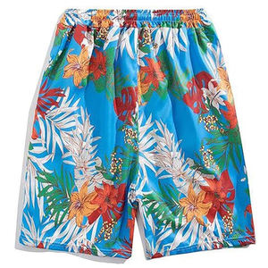 Shorts de Playa Unisex Formales con Estampado Sólido, de Lona, Secado Rápido, Transpirables, con Cierre de Cordón, Teñido Liso, para Vacaciones - Product Image 3