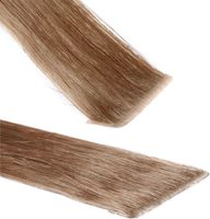 Extensions de cheveux humains à trame invisible 100% vierges européennes Remy, volume naturel, cuticules alignées, vente en gros