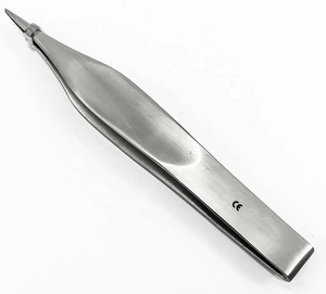 Pince à épiler Feilchenfeld de précision: outils d'extraction à pointe fine par des roches grises - Product Image 4