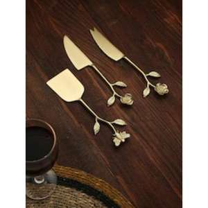 Ensemble de couverts d'inspiration artisanale avec une forme élégante et une surface polie pour des repas gracieux et une beauté décorative de table - Product Image 6