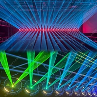 Projecteur laser d'éclairage de scène de club de qualité commerciale Knight 10 watts Rgb