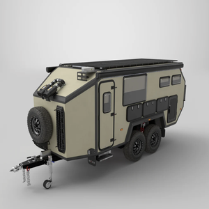 Remorque de luxe tout-terrain Bruder EXP-8 Style pour expéditions 4x4, camping-car, caravane, voyage hors réseau longue portée, camping-car tout-terrain - Product Image 1