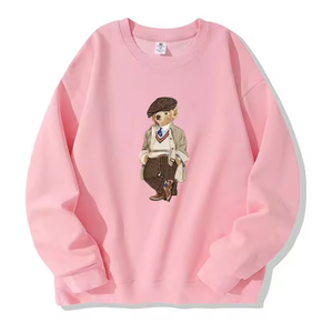 Sweat-shirt unisexe surdimensionné à imprimé X-Bear, automne-hiver, ample, décontracté, pull à capuche numérique à transfert thermique pour couple - Product Image 6