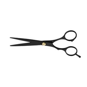 Tijeras de Peluquería Profesionales Negras con Mango Ergonómico de Alta Calidad, Acero Japonés, 6.5 Pulgadas, para Barberos - Product Image 3