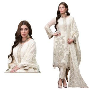 Traje de Salwar paquistaní de diseñador - Product Image 1