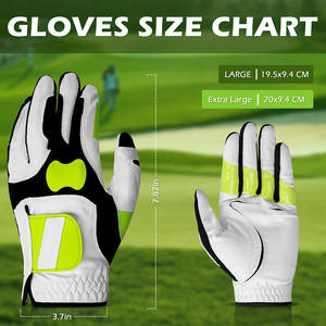 Guantes de Golf de Estilo Clásico, Diseño Increíble, Nueva Apariencia, Fáciles de Usar, Transpirables, de Piel de Oveja - Product Image 6