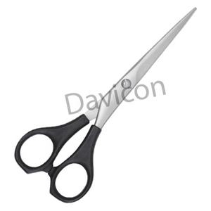 Ciseaux en acier inoxydable avec poignée en plastique | Instruments de beauté à poignée en plastique - Product Image 1