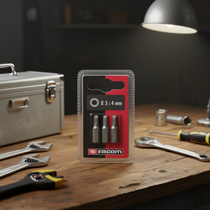 ชุดดอกไขควงหกเหลี่ยมฟาคอม 6.3 มม. (1/4'') ชุด 3 ชิ้น - Product Image 3