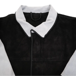 Veste de soudage en cuir pour homme avec manteau en cuir de vachette à motif camouflage pour vêtements de sécurité de printemps - Product Image 3