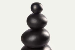 ประติมากรรมหินอลูมิเนียมสำหรับตกแต่งบ้านหรูหราภายในโรงแรมรูปปั้นโลหะสีดำสำเร็จรูปดีไซน์ใหม่ - Product Image 2