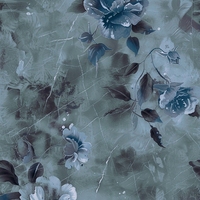 Tela de Poliéster Koshibo Chiffon con Diferentes Tipos de Estampados Florales, Impresión Digital para Bodas y Fiestas, Tela para Diseñadores de Tops