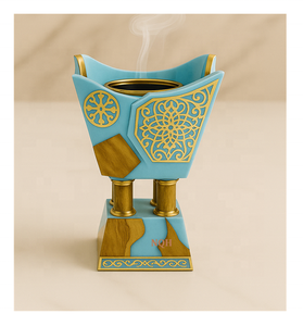 เตาเผาบัคฮูร์เรซิ่นอีพ็อกซี่ไม้มุคบาร์พรีเมียม ปี 2026 |   เครื่องกระจายกลิ่นแบบฝังลายเพชรทำมือ ปรับแต่งได้ |   สมัยใหม่ - Product Image 2